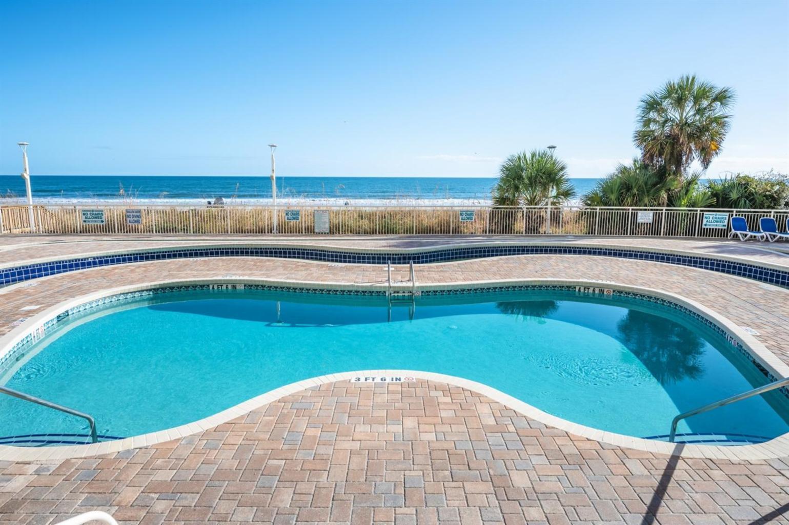 Baywatch Renovated, Unobstructed Oceanfront Views! Villa Миртъл Бийч Екстериор снимка